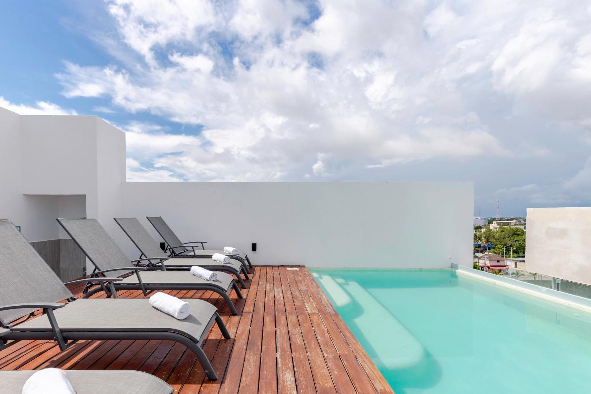 Stylish And Fancy Studio Next To 5Th Av Roof Pool Dk Playa del Carmen Luaran gambar